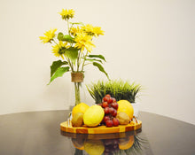 Load image into Gallery viewer, Old Modern Handicrafts 12-Inches Christ Craft Oval Tray with Metal Handles - 100% Handmade from Red Cedar Wood and Fiberglass - 12.5L x 8.5W x 2H Inches