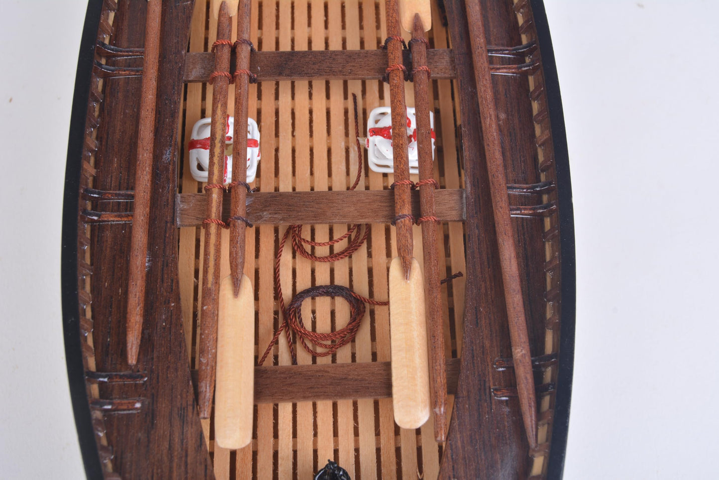 Old Modern Handicrafts RMS Titanic’s Lifeboat Model – Handmade Nautical Décor Gift - 11.4L x 4W x 3.1H Inches