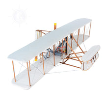 Load image into Gallery viewer, Old Modern Handicrafts 1903 Wright Brother Flyer Model Scale 1:10 - Plane Model - Museum Quality Wooden Plane Model for Home & Office - 47.5" L x 24.5" W x 10.25" H Inches
