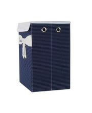 Load image into Gallery viewer, Anne Home Large Storage Bin with Lid for Children Storage - Large Fabric Basket for Quilts, Blankets & Other Large Items - Large Blanket Storage Box with Lid - 15.8L x 11.8W x 19.7H Inches