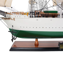 Load image into Gallery viewer, Old Modern Handicrafts Danmark Tall Ship Model - Fully Assembled Museum Quality Wooden Ship Model - 34.5L x 12W x 25H Inches