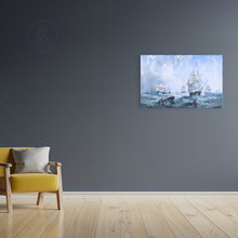 Load image into Gallery viewer, The Channel fleet in heavy weather - Canvas Print