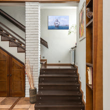 Load image into Gallery viewer, Whaler 'Lexington' Leaving Nantucket - Canvas Print