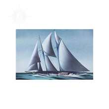 Load image into Gallery viewer, Pair of Yacht Paintings - Canvas Print