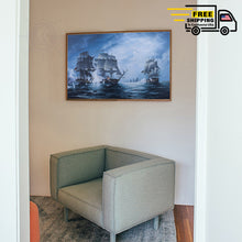 Load image into Gallery viewer, The Battle of Flamborough Head - Canvas Print