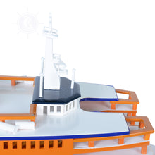 Load image into Gallery viewer, STATEN ISLAND FERRY CRUISE SHIP MODEL | Museum-quality Cruiser| Fully Assembled Wooden Model Ship