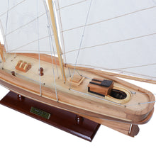 Load image into Gallery viewer, AMERICA Model Yacht | Museum-quality | Partially Assembled Wooden Ship Model