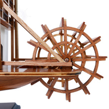 Load image into Gallery viewer, KING MISSISSIPI MODEL BOAT | Museum-quality | Fully Assembled Wooden Model boats