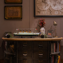 Load image into Gallery viewer, TITANIC CRUISE SHIP MODEL WITH LIGHTS | Museum-quality Cruiser| Fully Assembled Wooden Model Ship