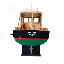 Load image into Gallery viewer, HEMINGWAY™ PILAR MODEL BOAT FISHING BOAT | Museum-quality | Fully Assembled Wooden Model boats