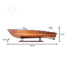 Load image into Gallery viewer, AQUARAMA MODEL BOAT MEDIUM | Museum-quality | Fully Assembled Wooden Model boats