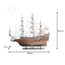 Load image into Gallery viewer, SOVEREIGN OF THE SEAS MODEL SHIP XXL - 7.5 FT | Museum-quality | Fully Assembled Wooden Ship Models