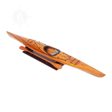 Load image into Gallery viewer, KAYAK MODEL BOAT | Museum-quality | Fully Assembled Wooden Model boats