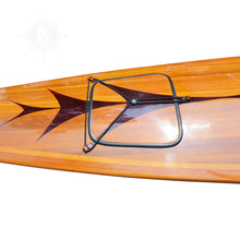Load image into Gallery viewer, MIRAMICHI KAYAK WITH ARROWS 17' | Wooden Kayak