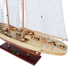 Load image into Gallery viewer, ATLANTIC YACHT Model Yacht | Museum-quality | Partially Assembled Wooden Ship Model