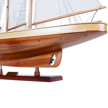 Load image into Gallery viewer, ATLANTIC YACHT Model Yacht | Museum-quality | Partially Assembled Wooden Ship Model