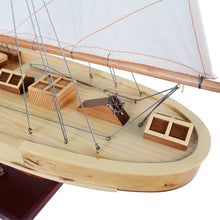 Load image into Gallery viewer, ATLANTIC YACHT Model Yacht | Museum-quality | Partially Assembled Wooden Ship Model
