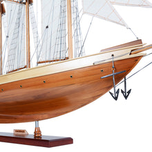 Load image into Gallery viewer, ATLANTIC YACHT Model Yacht | Museum-quality | Partially Assembled Wooden Ship Model