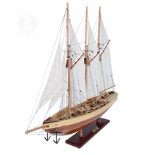 Load image into Gallery viewer, ATLANTIC YACHT Model Yacht | Museum-quality | Partially Assembled Wooden Ship Model