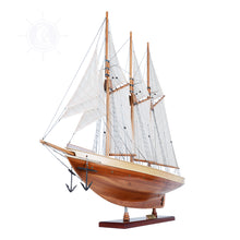 Load image into Gallery viewer, ATLANTIC YACHT Model Yacht | Museum-quality | Partially Assembled Wooden Ship Model