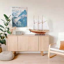 Load image into Gallery viewer, ATLANTIC YACHT Model Yacht | Museum-quality | Partially Assembled Wooden Ship Model