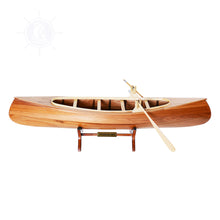 Load image into Gallery viewer, PETERBOROUGH CANOE MODEL BOAT | Museum-quality | Fully Assembled Wooden Model boats