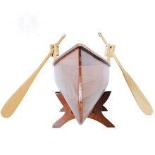 Load image into Gallery viewer, PETERBOROUGH CANOE MODEL BOAT | Museum-quality | Fully Assembled Wooden Model boats
