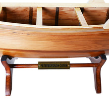 Load image into Gallery viewer, PETERBOROUGH CANOE MODEL BOAT | Museum-quality | Fully Assembled Wooden Model boats