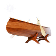 Load image into Gallery viewer, PETERBOROUGH CANOE MODEL BOAT | Museum-quality | Fully Assembled Wooden Model boats