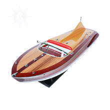 Load image into Gallery viewer, CHRIS CRAFT COBRA MODEL BOAT PAINTED | Museum-quality | Fully Assembled Wooden Model boats
