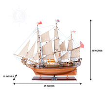 Load image into Gallery viewer, HMS BOUNTY MODEL SHIP NEW | Museum-quality | Fully Assembled Wooden Ship Models