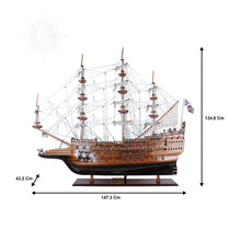 Load image into Gallery viewer, SOVEREIGN OF THE SEAS MODEL SHIP XL LIMITED EDITION | Museum-quality | Fully Assembled Wooden Ship Models