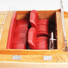 Load image into Gallery viewer, CHRIS CRAFT RUNABOUT MODEL BOAT WITH DISPLAY CASE | Museum-quality | Fully Assembled Wooden Model boats