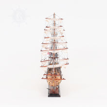 Load image into Gallery viewer, USS CONSTITUTION MODEL SHIP SMALL WITH DISPLAY CASE | Museum-quality | Fully Assembled Wooden Ship Models