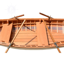 Load image into Gallery viewer, CLINKER BUILT WHITEHALL ROW BOAT 12 FEET | WOODEN BOAT