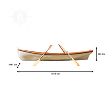 Load image into Gallery viewer, CLINKER BUILT WHITEHALL ROW BOAT 12 FEET | WOODEN BOAT