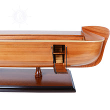 Load image into Gallery viewer, NOAH MODEL BOAT OPEN HULL | Museum-quality | Fully Assembled Wooden Model boats