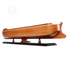 Load image into Gallery viewer, NOAH MODEL BOAT OPEN HULL | Museum-quality | Fully Assembled Wooden Model boats