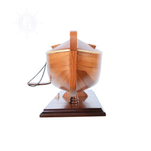 Load image into Gallery viewer, NOAH MODEL BOAT OPEN HULL | Museum-quality | Fully Assembled Wooden Model boats