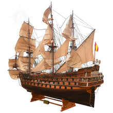 Load image into Gallery viewer, SAN FELIPE MODEL SHIP MASSIVE 13 FOOT LONG MUSEUOM QUALITY LIMITED EDITION | Museum-quality | Fully Assembled Wooden Ship Models
