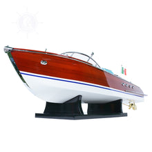 Load image into Gallery viewer, RIVA AQUARAMA MODEL BOAT PAINTED MEDIUM | Museum-quality | Fully Assembled Wooden Model boats