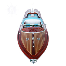 Load image into Gallery viewer, RIVA AQUARAMA MODEL BOAT PAINTED MEDIUM | Museum-quality | Fully Assembled Wooden Model boats
