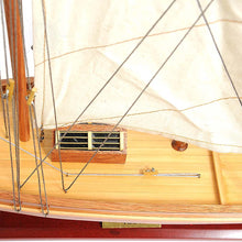 Load image into Gallery viewer, AMERICA CUP RACING YACHT FULLY ASSEMBLED MODEL | Museum-quality | Fully Assembled Wooden Ship Model