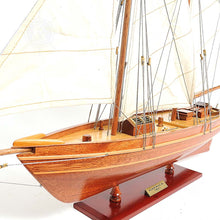 Load image into Gallery viewer, AMERICA CUP RACING YACHT FULLY ASSEMBLED MODEL | Museum-quality | Fully Assembled Wooden Ship Model