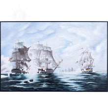 Load image into Gallery viewer, The Battle of Flamborough Head - Canvas Painting