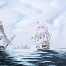 Load image into Gallery viewer, The Battle of Flamborough Head - Canvas Painting