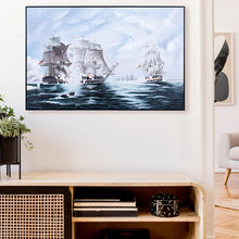 Load image into Gallery viewer, The Battle of Flamborough Head - Canvas Painting