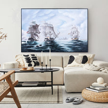 Load image into Gallery viewer, The Battle of Flamborough Head - Canvas Painting