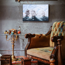 Load image into Gallery viewer, The Battle of Flamborough Head - Canvas Painting