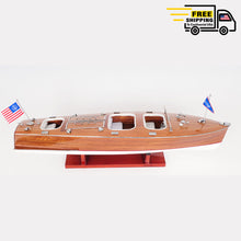 Load image into Gallery viewer, CHRIS CRAFT TRIPLE COCKPIT MODEL BOAT MEDIUM | Museum-quality | Fully Assembled Wooden Model boats